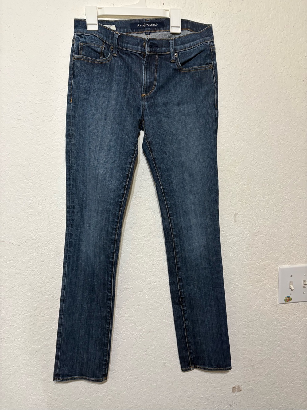 DRIFTWOOD Audrey Women's Dark Indigo Straight-Leg Jeans
